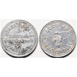 Kelvin, A.T.: McKee's Store Token  (119901)