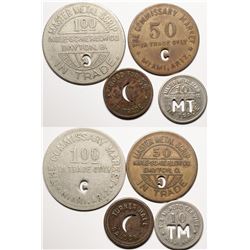 Miami, AZ: Master Metal Scrip Ingle Schierloh Co Tokens   (119527)
