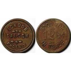 Phoenix, AZ: London Saloon GF Token  (120632)