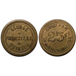 Prescott, A.T.: George Swinton GF Token  (119296)