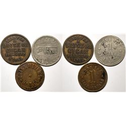 Prescott, AZ: Three Hotels GF Tokens  (119294)