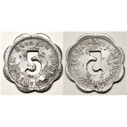 Puntenney, AZ:  Puntenney Lime Co. GF Token  (119318)