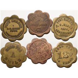 Tombstone, AZ: Pony Saloon Token Set  (119928)