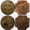 Image 1 : Tombstone, AZ: Bakery & Can-Can Restaurant Tokens      (119172)