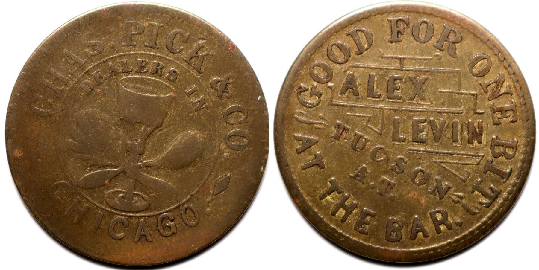 Revenge Token Tucson, A.T.: Charles Pick Revenge Token (117914) - Holabird Western ...