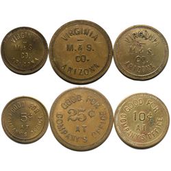 Vekol, AZ: Rare Company Store Tokens  (119945)