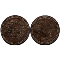 Williams, AZ: Fashion Saloon Post War Token  (117962)