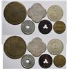 Image 1 : Arizona Token Assortment.  Golconda, Mesa, Schiltz.  Southern Hotel Bar.  (117586)