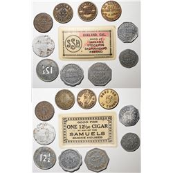 Fresno Cigar Store Tokens  (117620)