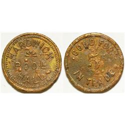 Hardwick Pool Hall Token  (84327)