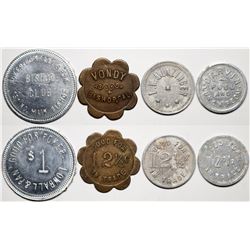 Inyo County Token Group (4)  (119019)