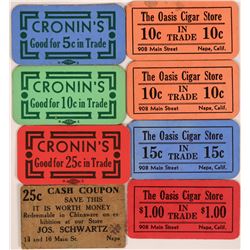 Napa Cardboard Tokens  (119127)