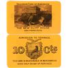 Image 1 : The New Cliff House Admission Card / GF 10cts Token  (119100)