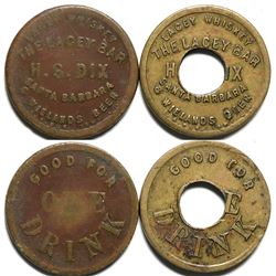 Lacey Bar/ Wieland's Beer Tokens  (119068)