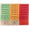 Image 1 : Early California Paper Tokens  (118057)