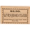 Image 1 : Washoe Club Token  (119720)