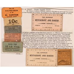Fallon/Hawthorne/Tonopah Scrip Collection  (119141)
