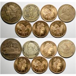 Gaming Tokens (Lot of 7)  (120578)