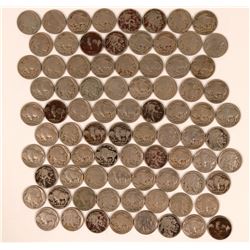Buffalo Indian Head Nickels 1917-1919  (117649)