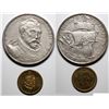 Image 1 : H. Hudson So-Called Dollar & N.Y. Hudson Fulton Medalette (2 pieces)  (120570)