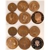 Image 1 : Large Presidental and Other Mint Medals (Lot of 6)  (120574)