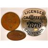 Image 1 : Ford Automotive Medals and Chauffeur Badge  (119077)