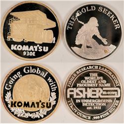 Two Mining Medallions  (117465)