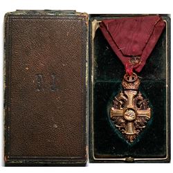 Franz Josef Award Medal - Antique  (120593)