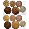 Image 1 : American 'Poker Chip Style' Counters - Seven Different Denominations  (118210)