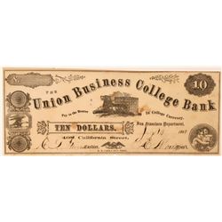 Union Business College Currency  (119743)