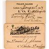 Image 1 : Palace Saloon/Montezuma Club Scrip  (119142)