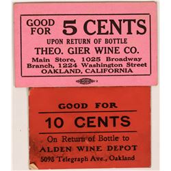 Wine Related Scrip  (119116)