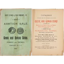 Scott Stamp & Coin Greek and Roman Auction Catalog  (61948)