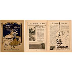 Orange Show Program 1927  (117170)
