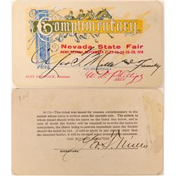 Nevada State Fair Pass  (113346)