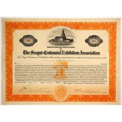 The Sesqui-Centennial Exposition Assoc    (82758)