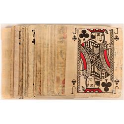 Vintage Egyptian Papyrus Playing Cards  (118894)