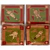 Image 1 : B-18 Baseball blankets 1914 felt blankets  (118010)