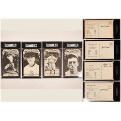 Four HOF Baseball Postcards  (119232)