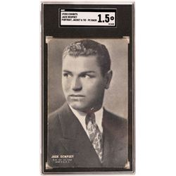 "Exhibit" Jack Dempsey Postcard  (119249)