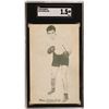 Image 1 : 1930's Exhibits Max Schmelling Postcard  (119250)