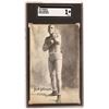 Image 1 : Heavyweight Jack Johnson Postcard  (119245)