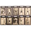 Image 1 : Lot of 10 Early 20th Century Boxers Postcards  (119248)