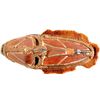 Image 1 : African Ceremonial Wood and Shell Mask  (87474)