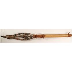 African Ceremonial Bird Staff  (87428)