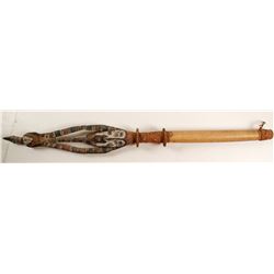 African Ceremonial Bird Staff  (87428)