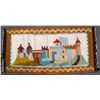Image 1 : Rug, Decorative of European Village  (83512)