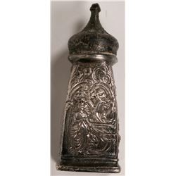 Antique Pewter Salt Shaker  (119203)