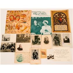 Coronation of King George VI Queen Elizabeth Souvenirs and Paul Kruger Postcards  (117294)