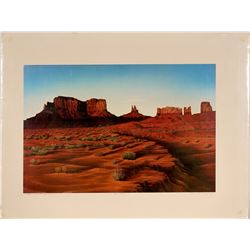 Monument Shadows, Monument Valley Color Print  (117694)